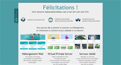 Desktop Screenshot of maisondestroisthes.com
